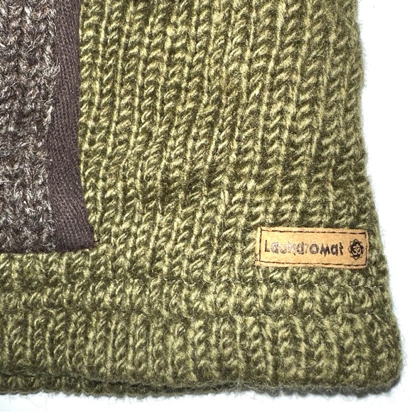 SOLD 💕Laundromat/Lost Horizons Patchwork Sweater Jacket - Picture 10 of 16